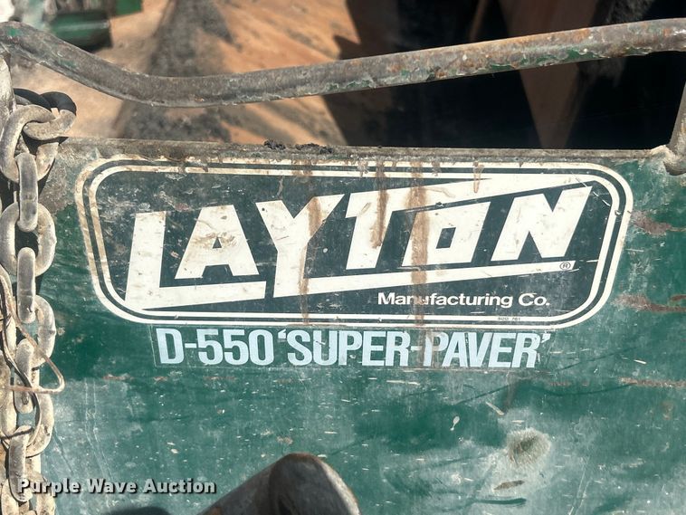 image for item FC5220 Layton D-550 Super-Paver paver