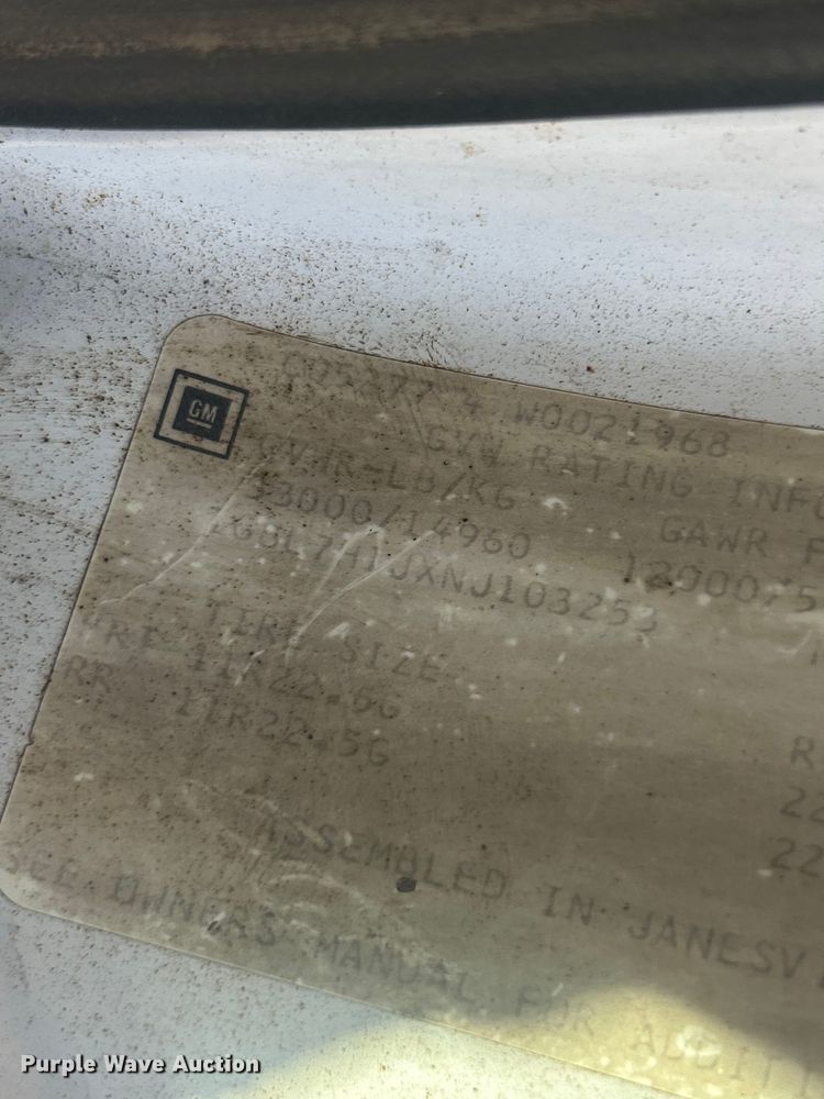 image for item FC5230 1992 Chevrolet C7 bucket truck