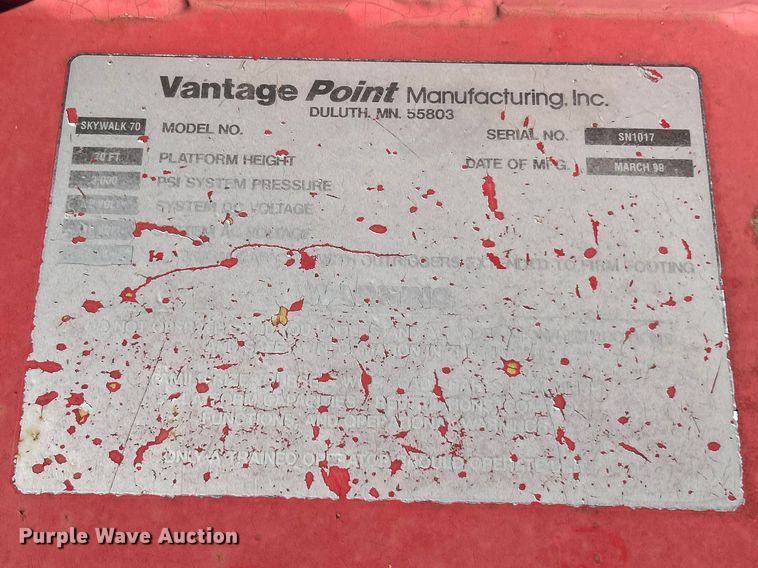 image for item FC5231 1999 International 4700 bucket truck