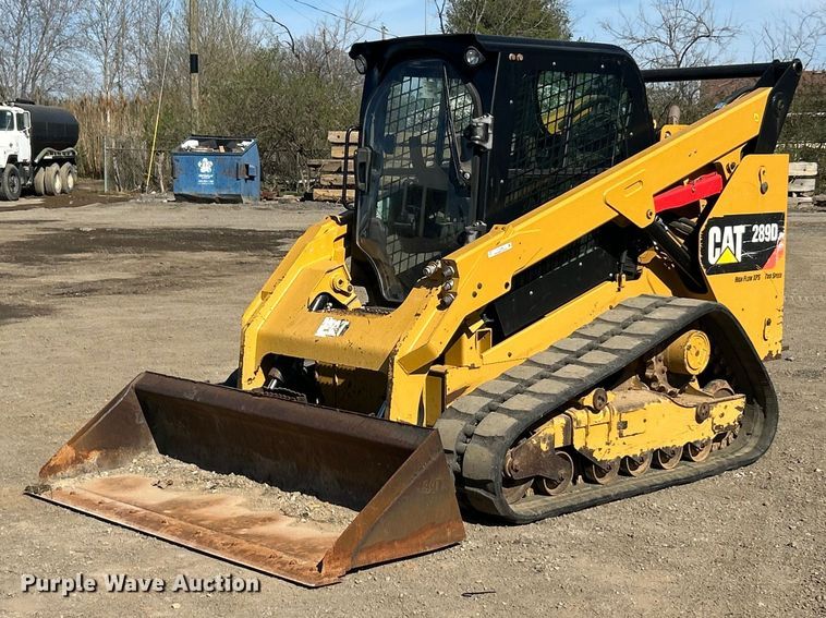 image for item FC5280 2018 Caterpillar 289D tracked skid steer loader
