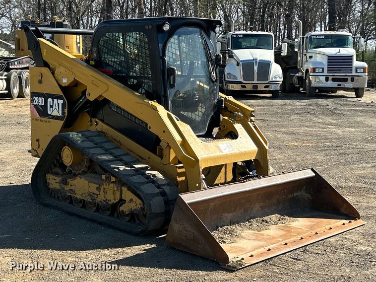 image for item FC5280 2018 Caterpillar 289D tracked skid steer loader