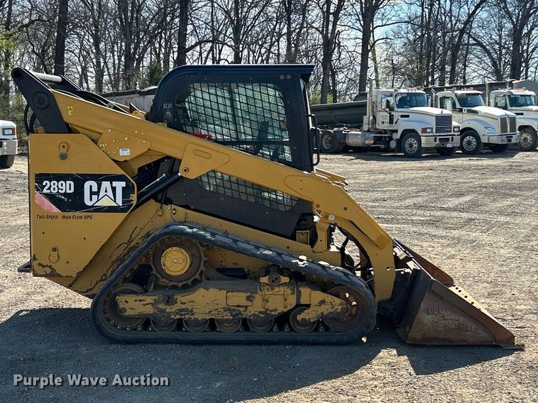 image for item FC5280 2018 Caterpillar 289D tracked skid steer loader