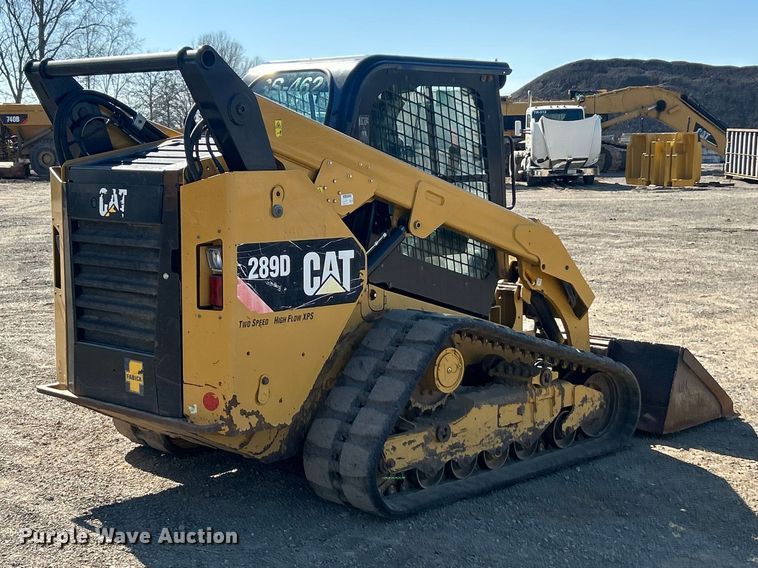 image for item FC5280 2018 Caterpillar 289D tracked skid steer loader