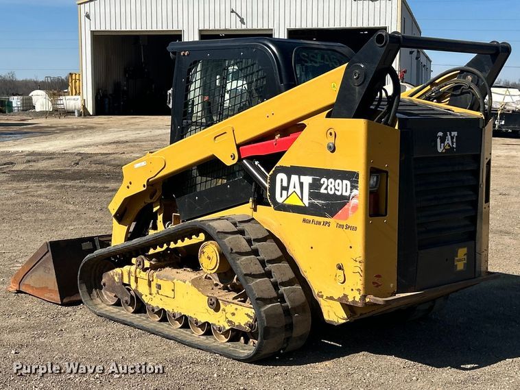 image for item FC5280 2018 Caterpillar 289D tracked skid steer loader