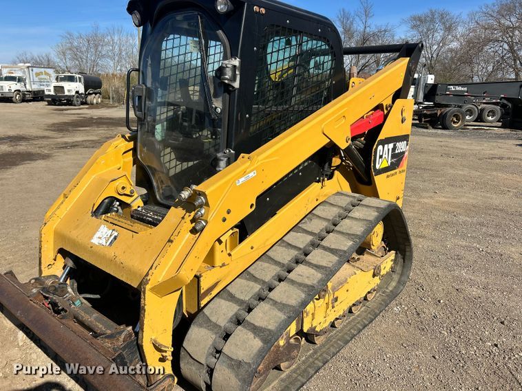 image for item FC5280 2018 Caterpillar 289D tracked skid steer loader