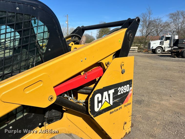 image for item FC5280 2018 Caterpillar 289D tracked skid steer loader