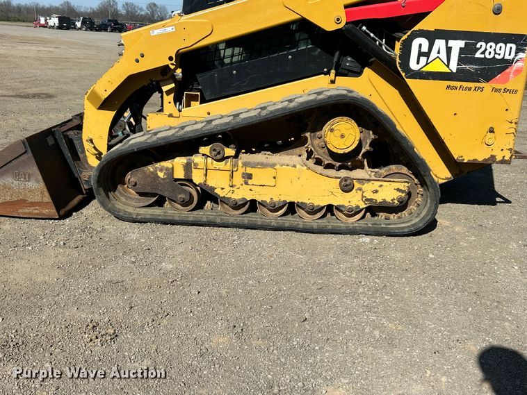 image for item FC5280 2018 Caterpillar 289D tracked skid steer loader