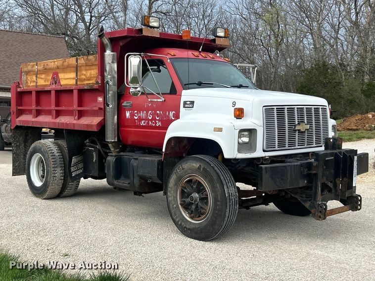 image for item FC5315 1993 Chevrolet Kodiak C6500 dump truck