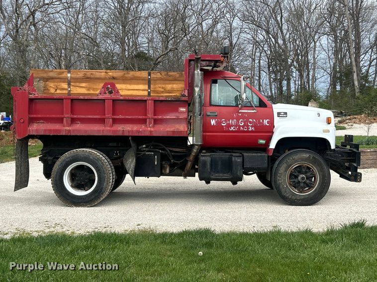 image for item FC5315 1993 Chevrolet Kodiak C6500 dump truck