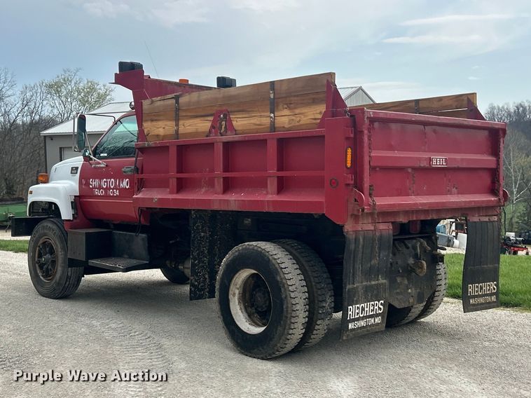 image for item FC5315 1993 Chevrolet Kodiak C6500 dump truck