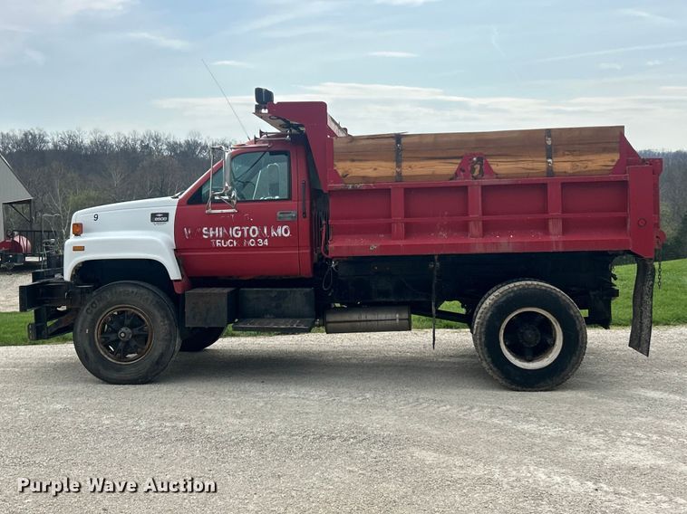 image for item FC5315 1993 Chevrolet Kodiak C6500 dump truck