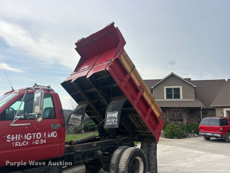 image for item FC5315 1993 Chevrolet Kodiak C6500 dump truck