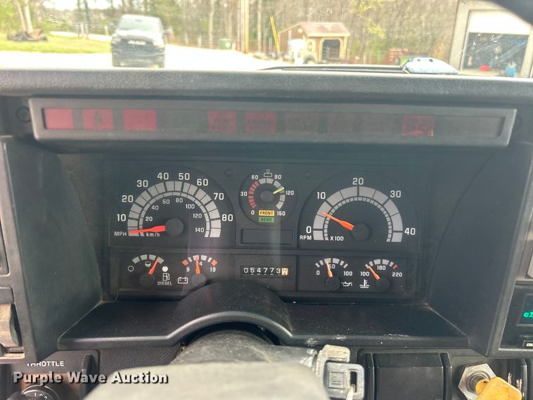 image for item FC5315 1993 Chevrolet Kodiak C6500 dump truck