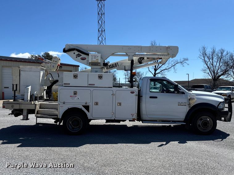 image for item FG0165 2014 RAM 5500 bucket truck