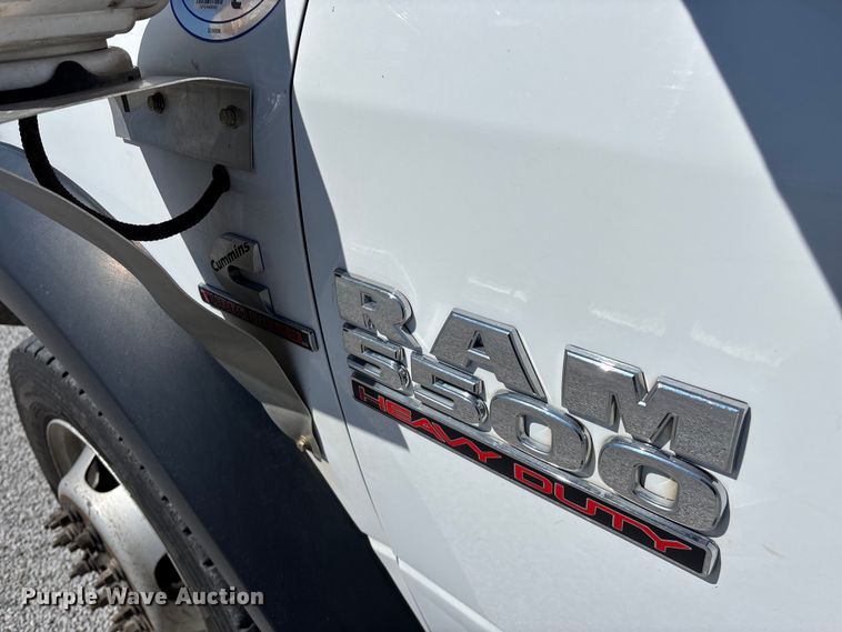 image for item FG0165 2014 RAM 5500 bucket truck