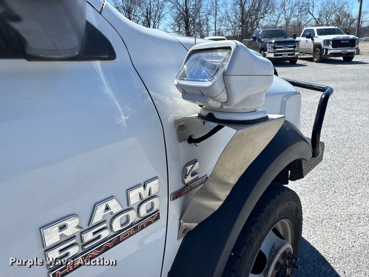 image for item FG0165 2014 RAM 5500 bucket truck