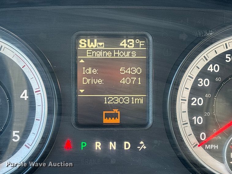 image for item FG0165 2014 RAM 5500 bucket truck