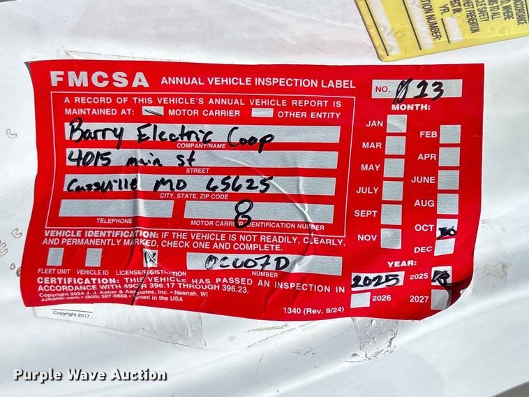 image for item FG0165 2014 RAM 5500 bucket truck