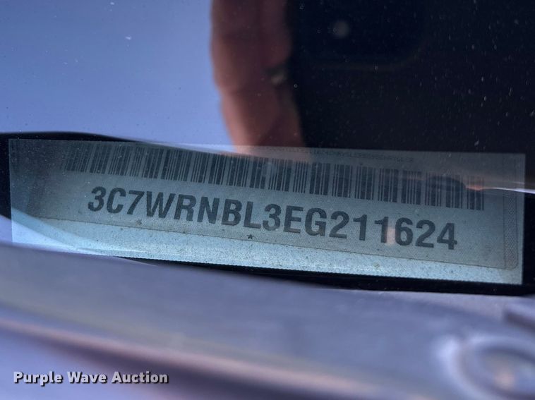 image for item FG0165 2014 RAM 5500 bucket truck