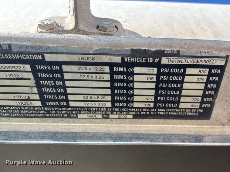 image for item FG0168 2004 Kenworth W900 ready mix truck