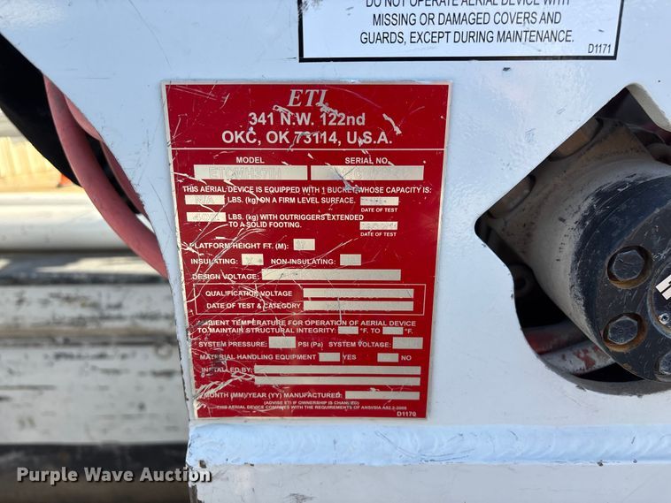 image for item FG0209 2018 Ford F550 Super Duty bucket truck