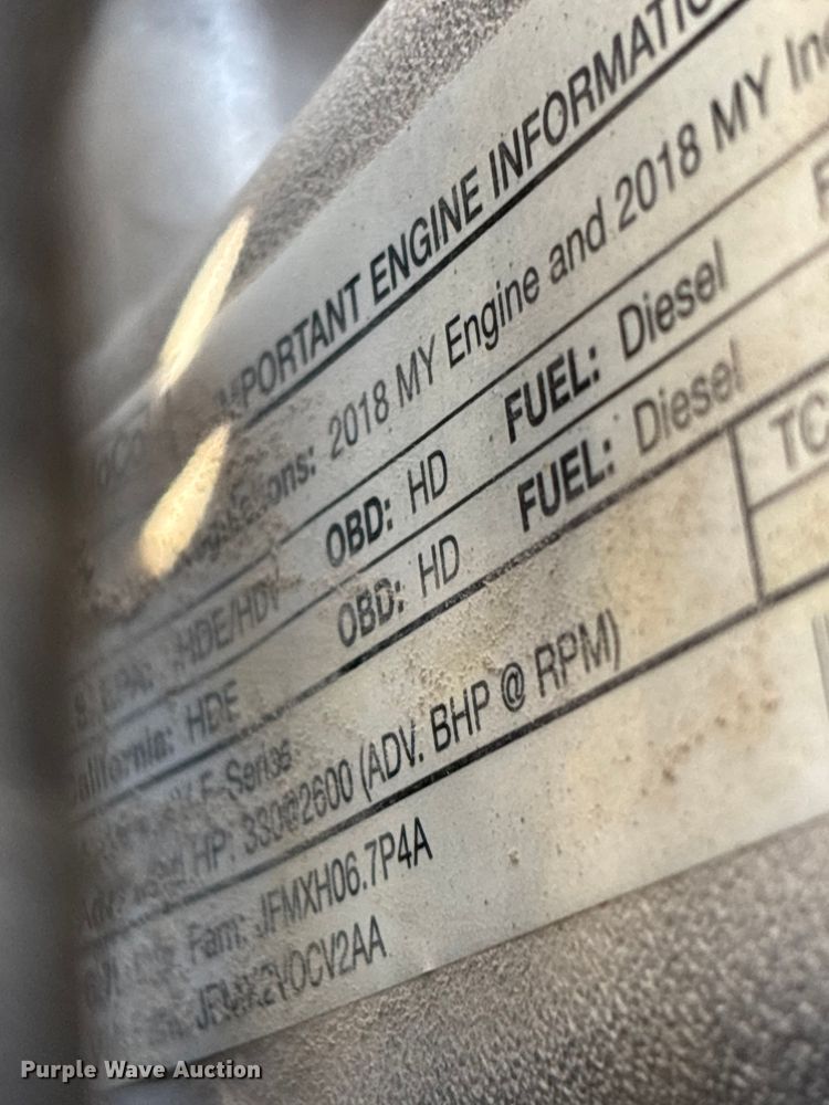 image for item FG0209 2018 Ford F550 Super Duty bucket truck