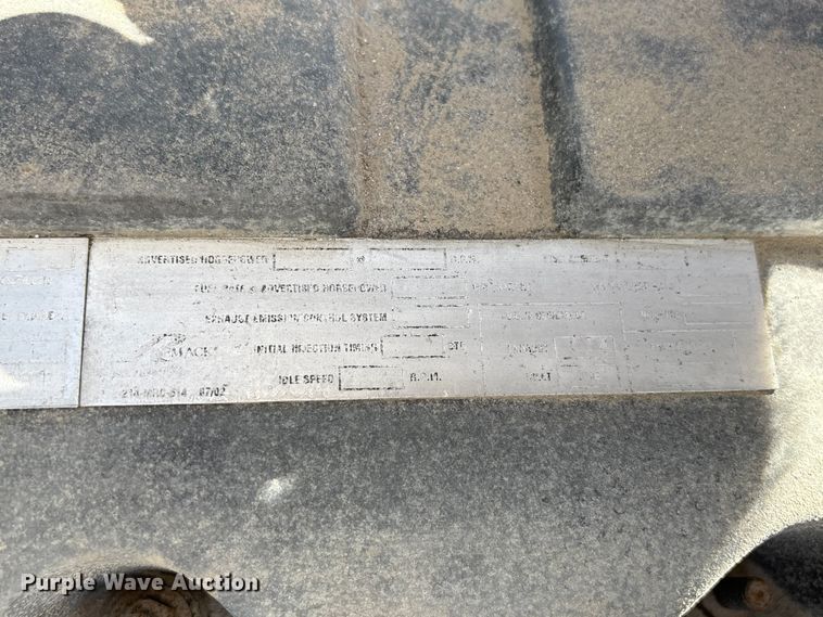 image for item FG2772 2007 Mack CV713 dump truck