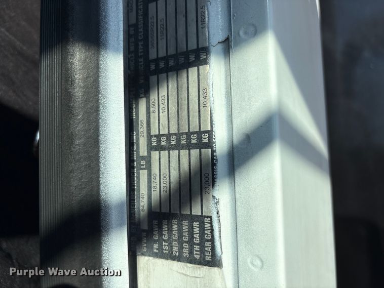 image for item FG2772 2007 Mack CV713 dump truck