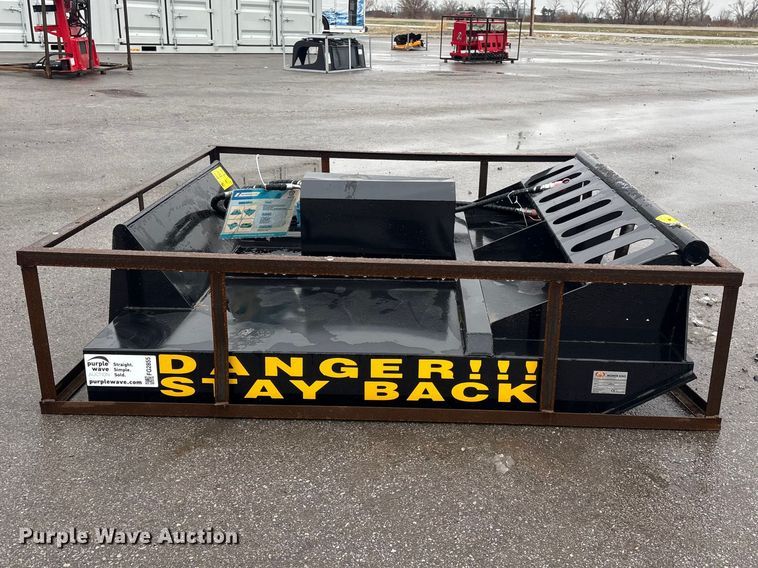 image for item FG2855 2025 Mower King SSRC skid steer brush mower