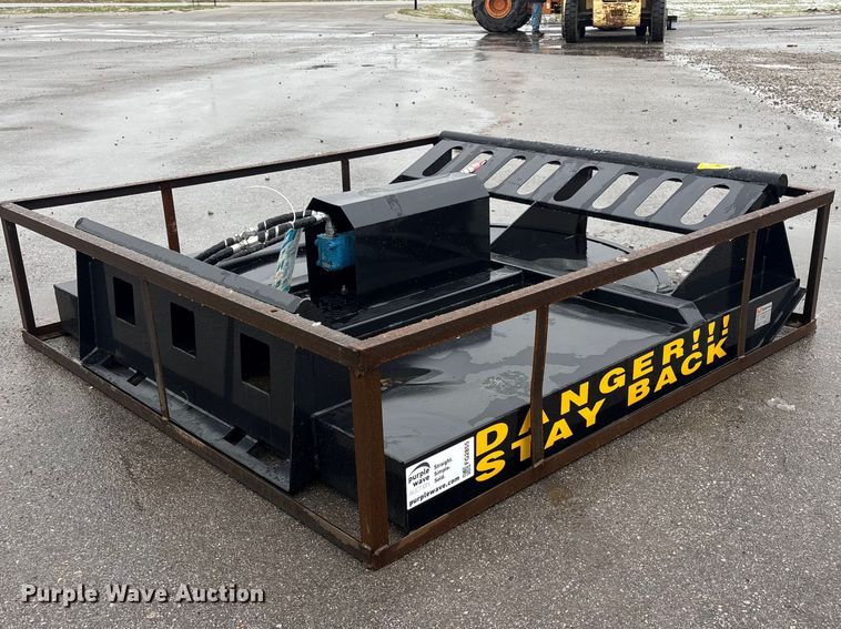 image for item FG2855 2025 Mower King SSRC skid steer brush mower