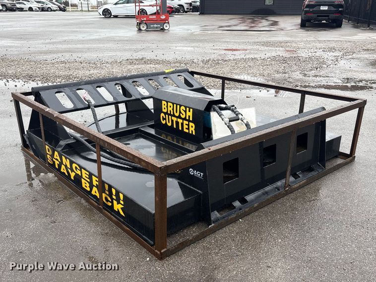 image for item FG2855 2025 Mower King SSRC skid steer brush mower