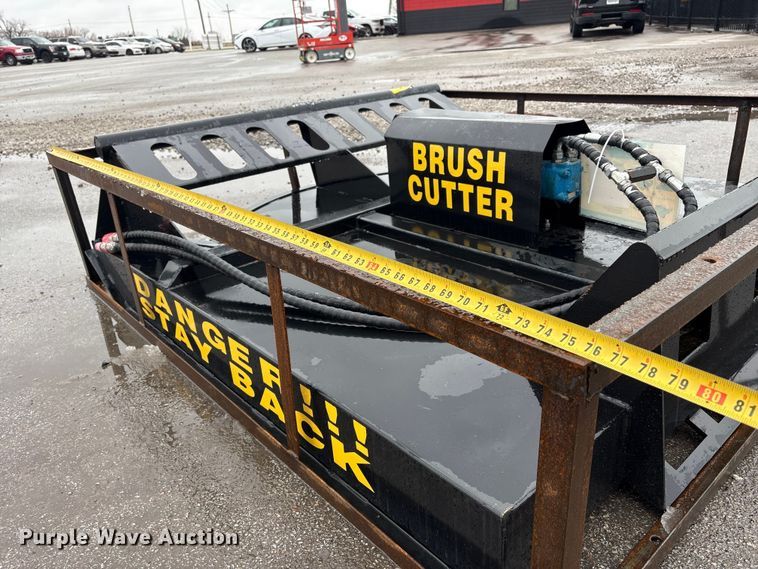 image for item FG2855 2025 Mower King SSRC skid steer brush mower