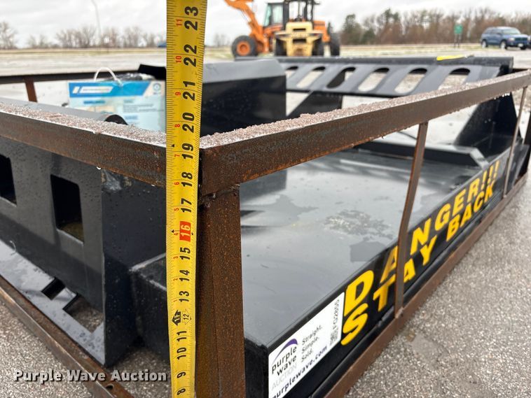 image for item FG2855 2025 Mower King SSRC skid steer brush mower