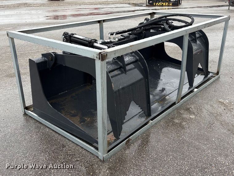 image for item FG2859 2025 Wolverine GB-11-72W skid steer grapple bucket