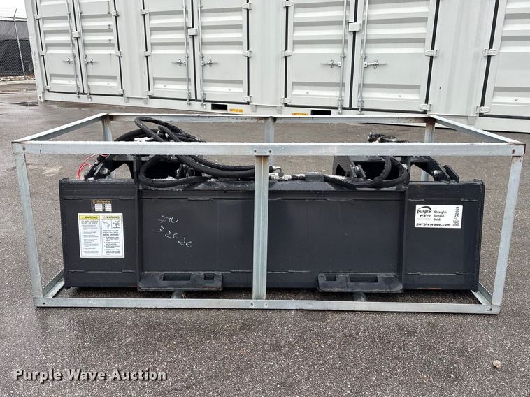 image for item FG2859 2025 Wolverine GB-11-72W skid steer grapple bucket