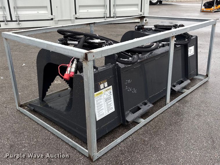 image for item FG2859 2025 Wolverine GB-11-72W skid steer grapple bucket