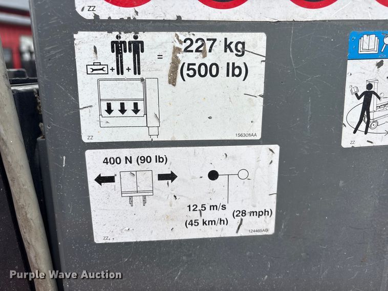 image for item FG2863 2017 SkyJack SJ12 vertical lift