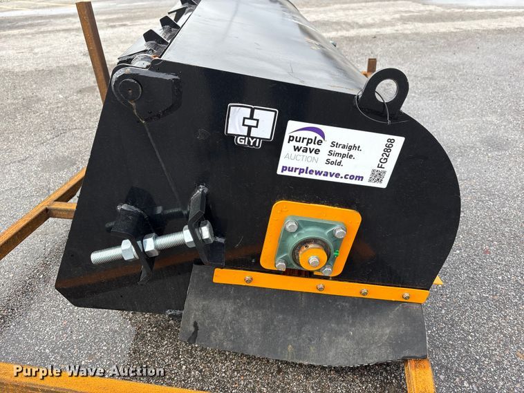 image for item FG2868 2025 Giyi BS72 skid steer sweeper