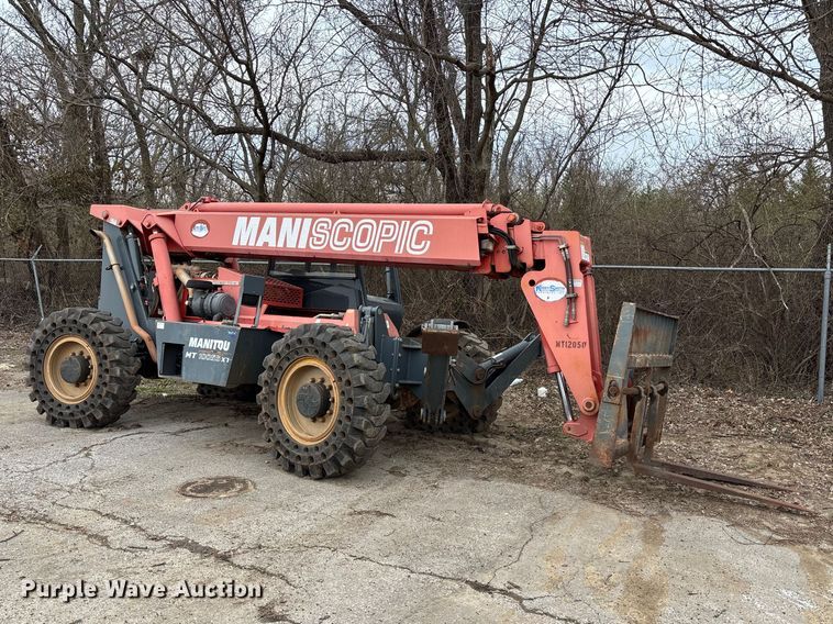 image for item FH7008 2012 Manitou MT10055 telehandler