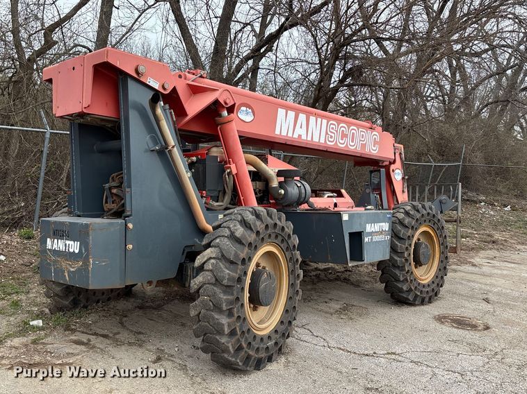 image for item FH7008 2012 Manitou MT10055 telehandler