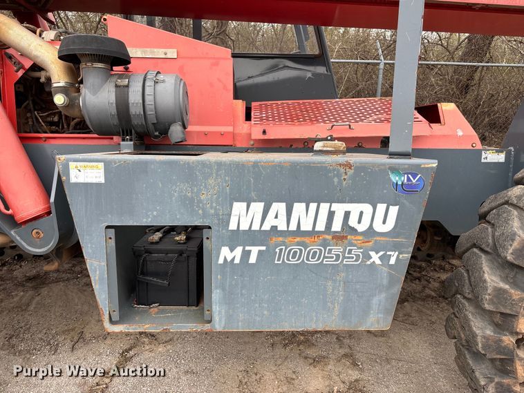 image for item FH7008 2012 Manitou MT10055 telehandler