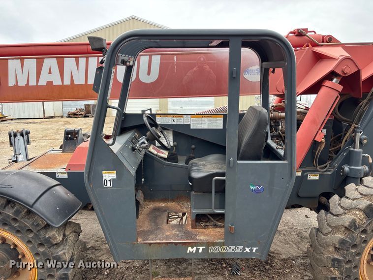 image for item FH7008 2012 Manitou MT10055 telehandler