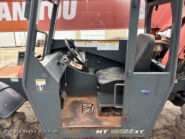 image for item FH7008 2012 Manitou MT10055 telehandler