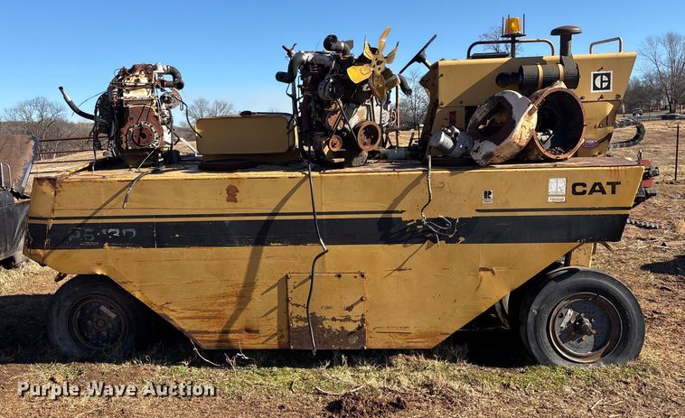 image for item FI0134 1986 Caterpillar PS-130 pneumatic roller