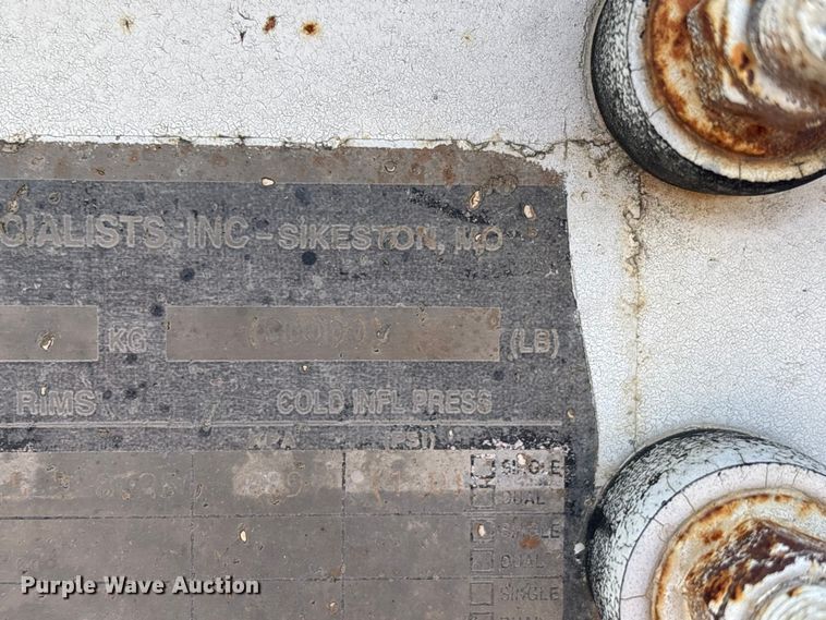 image for item FI0936 2000 CTS bottom dump trailer