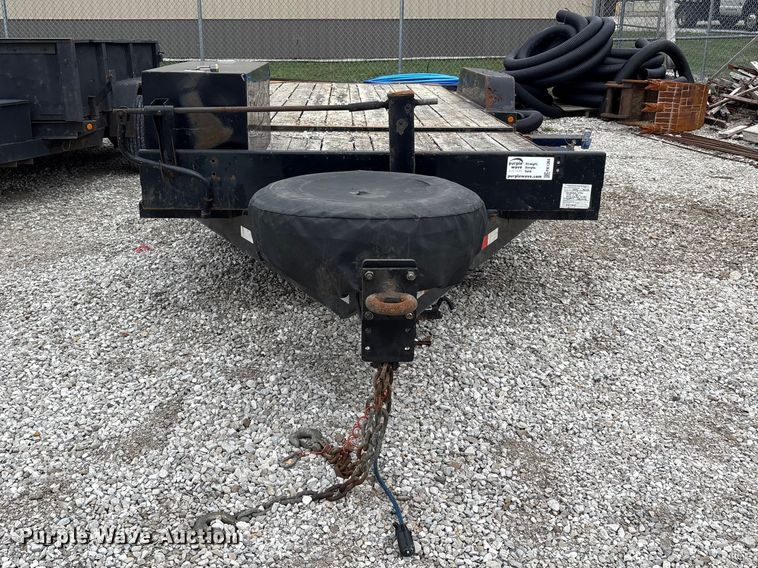 image for item FK1264 2019 B-B Trailer TBCT2220ET-10K tilt deck equipment trailer