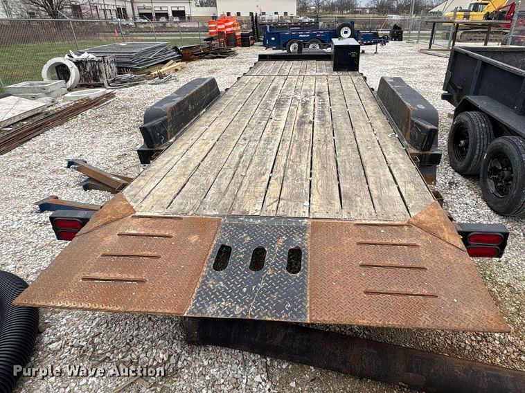 image for item FK1264 2019 B-B Trailer TBCT2220ET-10K tilt deck equipment trailer