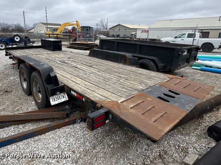 image for item FK1264 2019 B-B Trailer TBCT2220ET-10K tilt deck equipment trailer