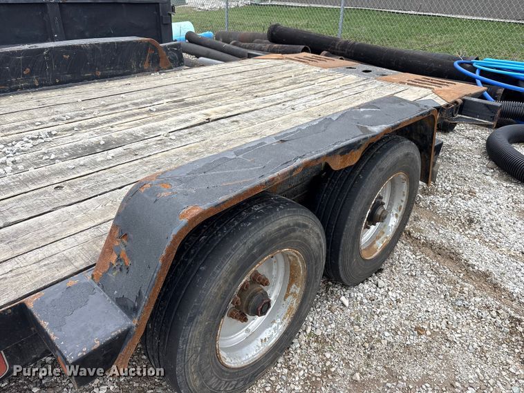 image for item FK1264 2019 B-B Trailer TBCT2220ET-10K tilt deck equipment trailer
