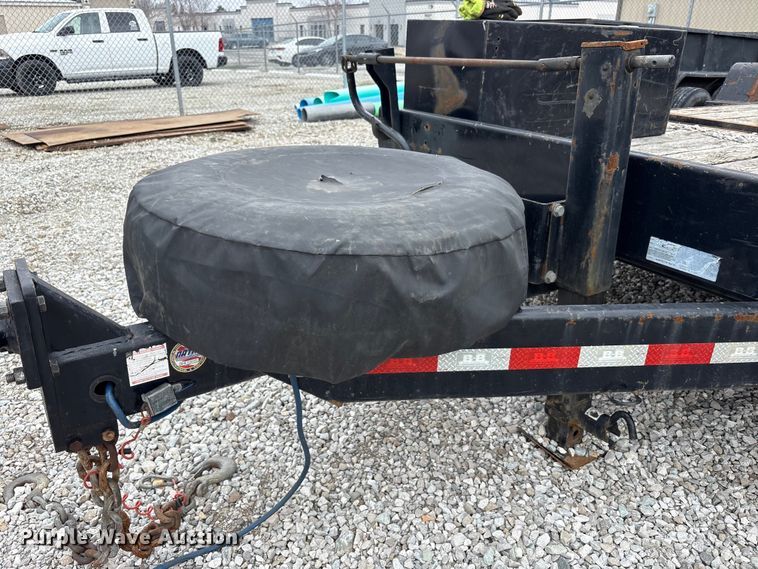 image for item FK1264 2019 B-B Trailer TBCT2220ET-10K tilt deck equipment trailer